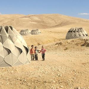 Structural Fabric Weaves Tent Shelters into Communities: Abeer Seikaly